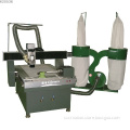 CNC engraving machine with Vaccum table and dust extractor